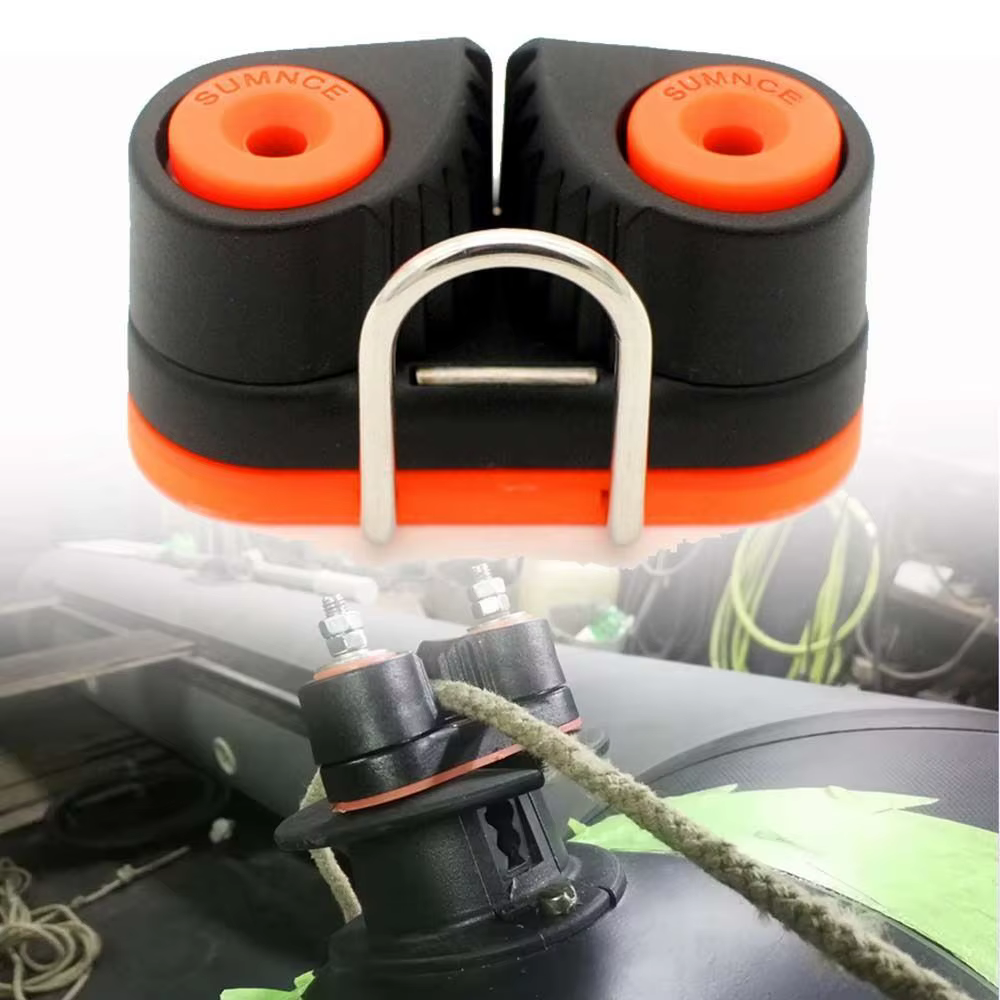 Cleat de Presión Universal con Cojinetes – Anclaje Rápido para Barca y Kayak - imagen 4