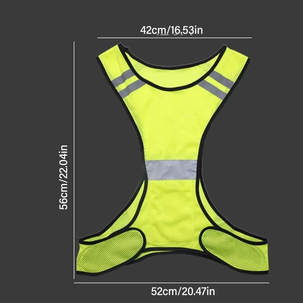 Chaleco reflectante de seguridad para correr