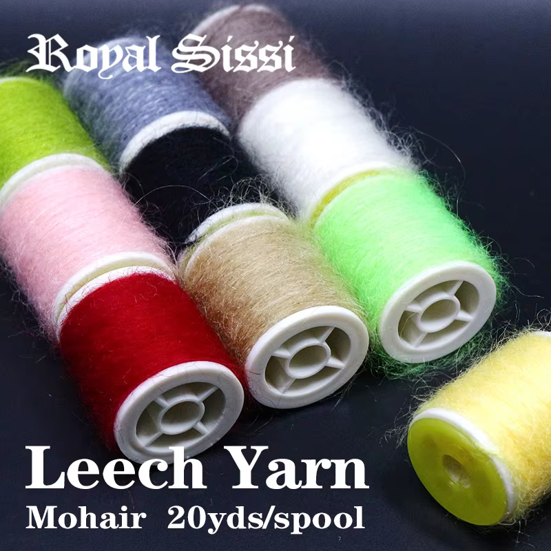Hilo mohair ninfa para serpentinas y cuerpos - colores variados