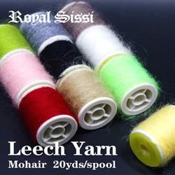 Hilo mohair ninfa para serpentinas y cuerpos - colores variados