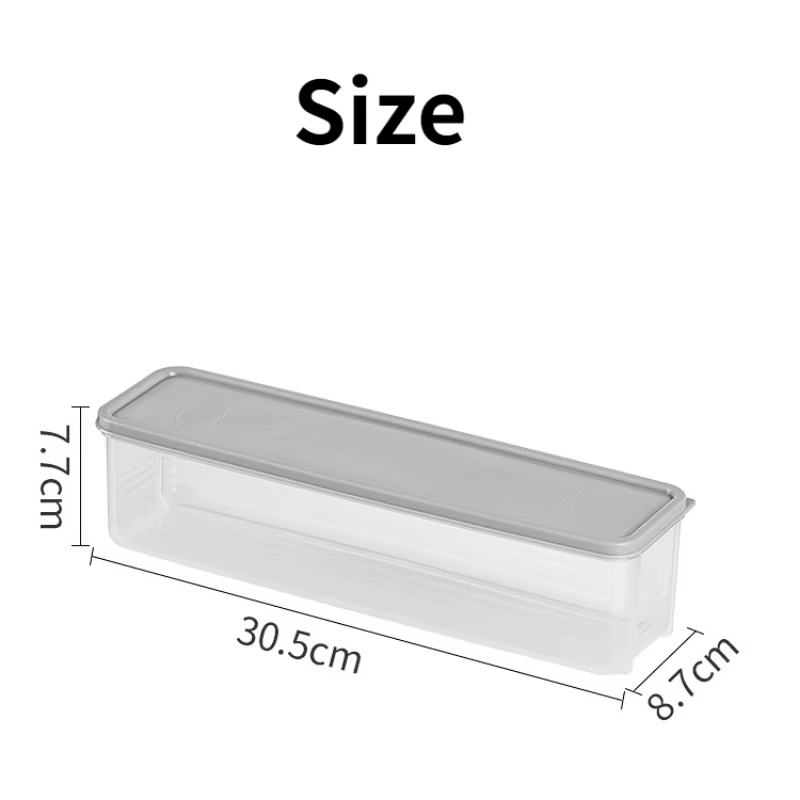 Caja de almacenamiento con cubierta para espaguetis y cereales - imagen 4