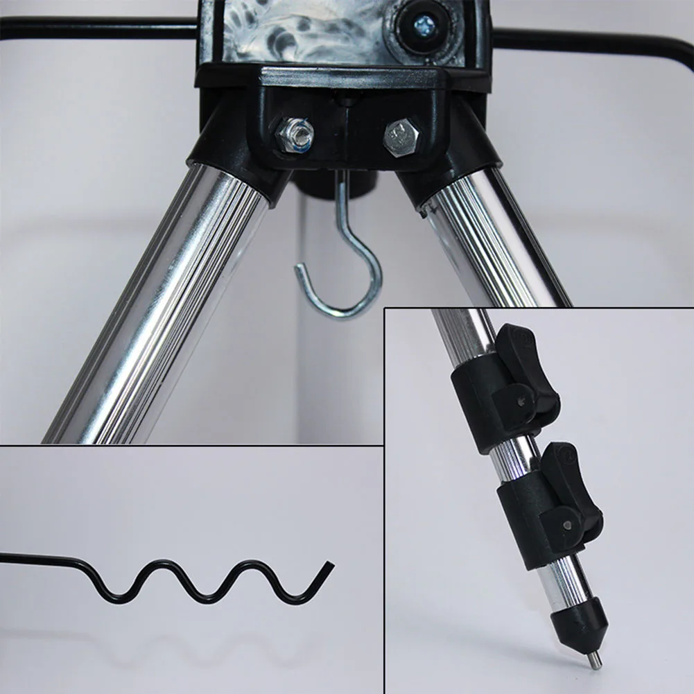 Trípode plegable portátil para pesca de mar