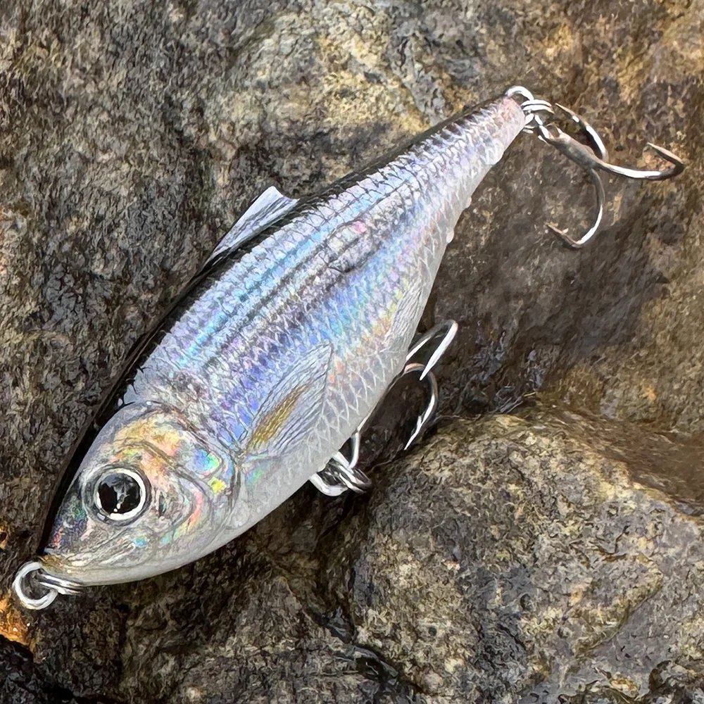 GOBAIT VIB Crankbait 12‑20 g – Cebo con anzuelo triple para bass