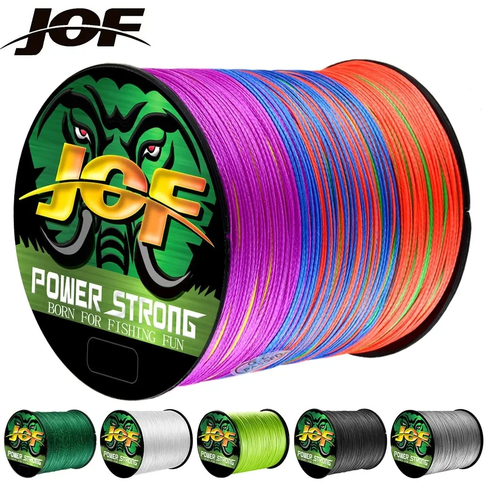 Hilo Trenzado JOF 4 Hebras – Multifilamento PE para Spinning
