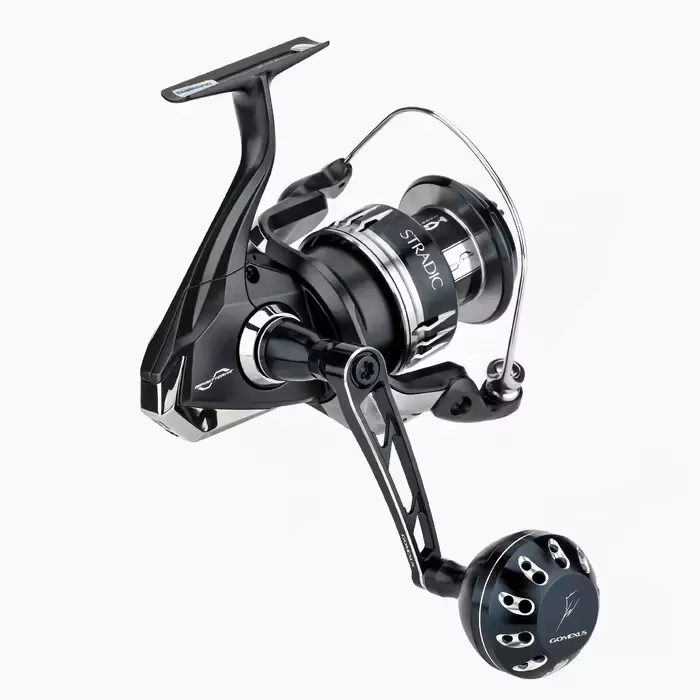 Manivela Gomexus de aluminio con perilla 45 mm para Daiwa Certate SW - imagen 5