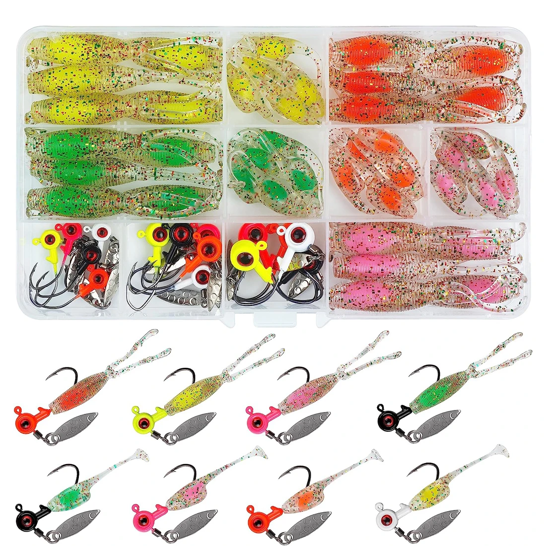Señuelo Underspin Crappie - Cebo blando para lubina - imagen 3