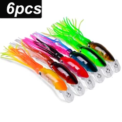 Crankbait Señuelo Pulpo Calamar con Falda para Lubina – Anzuelo Vinilo