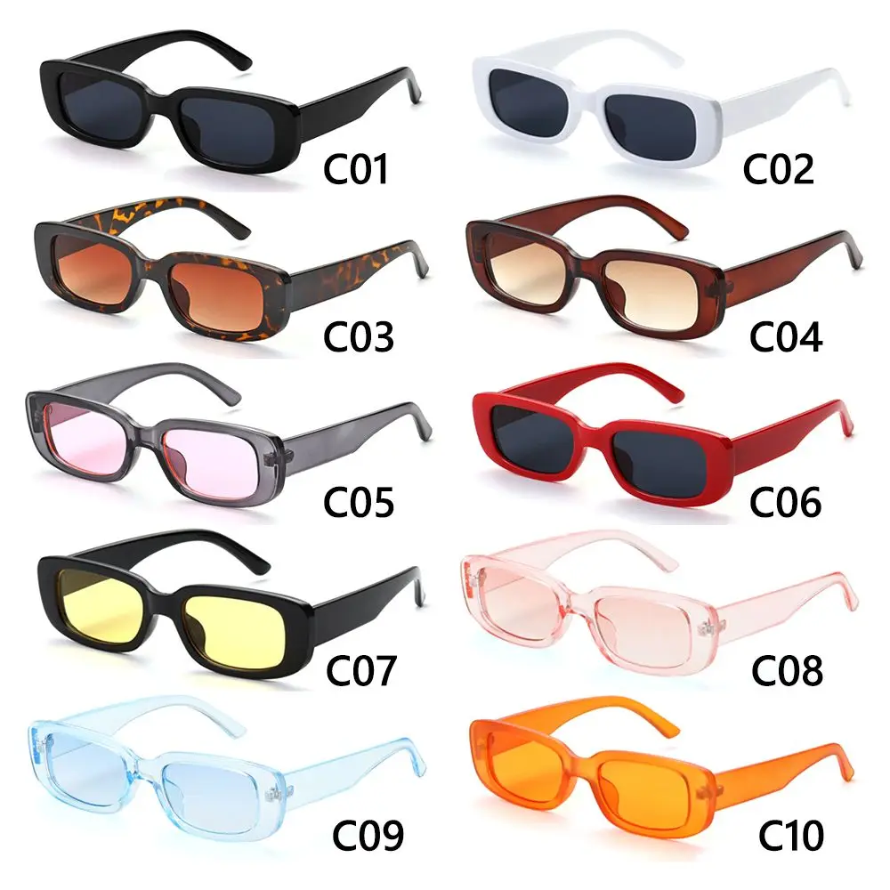 Gafas de sol retro cuadradas con UV 400
