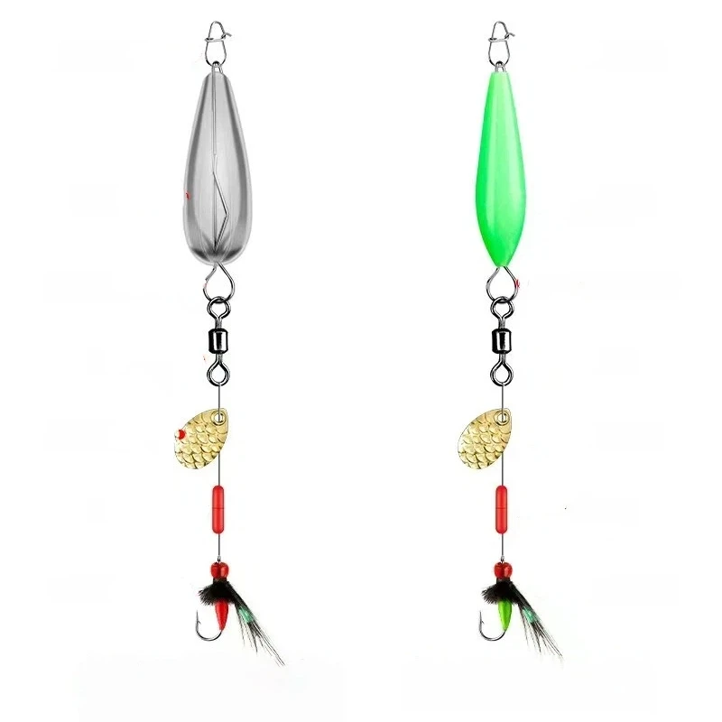 Anzuelos con púas para micro señuelos, pluma y giratorios - imagen 3