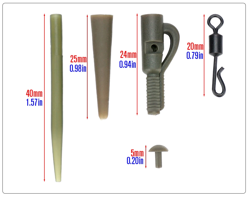 Accesorios del kit para montaje de terminales