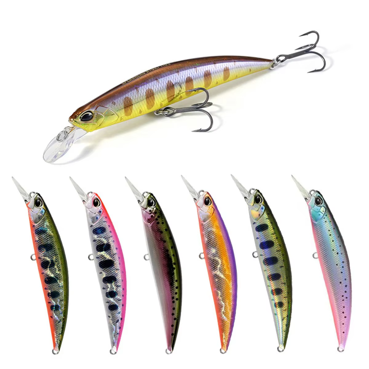 Señuelo Minnow 110 mm Hundimiento Lento – Ideal para Trolling - imagen 4
