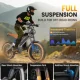 Bicicleta eléctrica para adultos con motor potente y freno de aceite - imagen 3