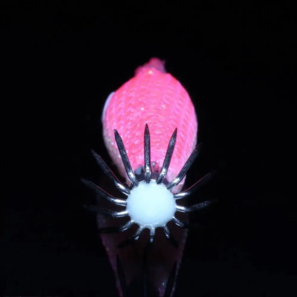 Cebo Jigging Luminoso Calamar Gancho Acero Inoxidable Sepia Pulpo - imagen 2