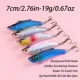 Señuelo vibratorio Wobbler VIB para pesca en hielo y invierno - imagen 2