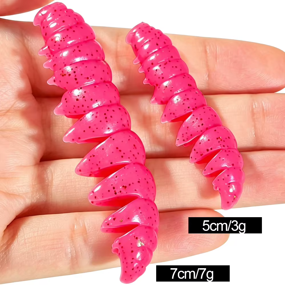 Spinpoler Señuelo de larva TPR flotante para lubina y trucha - imagen 2