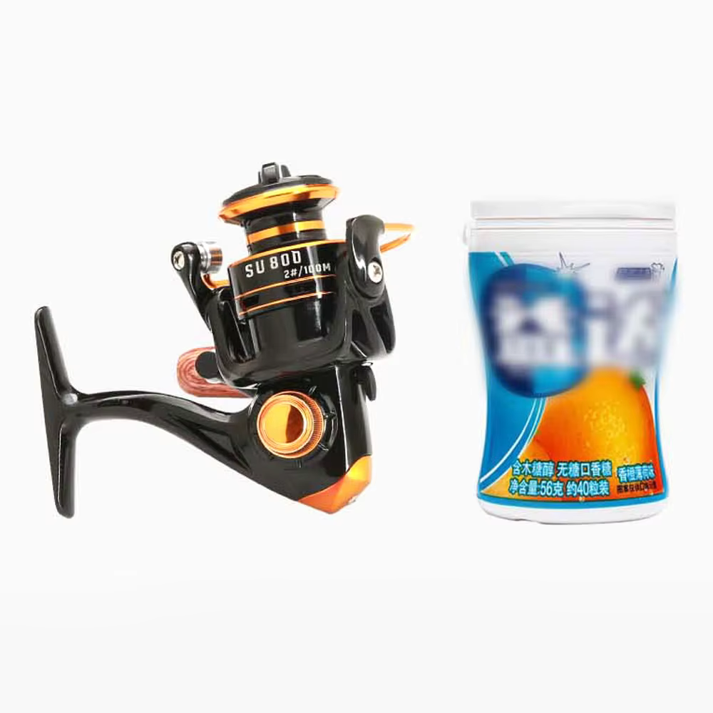 Mini carrete spinning Metal 6KG – Agua salada y dulce - imagen 5
