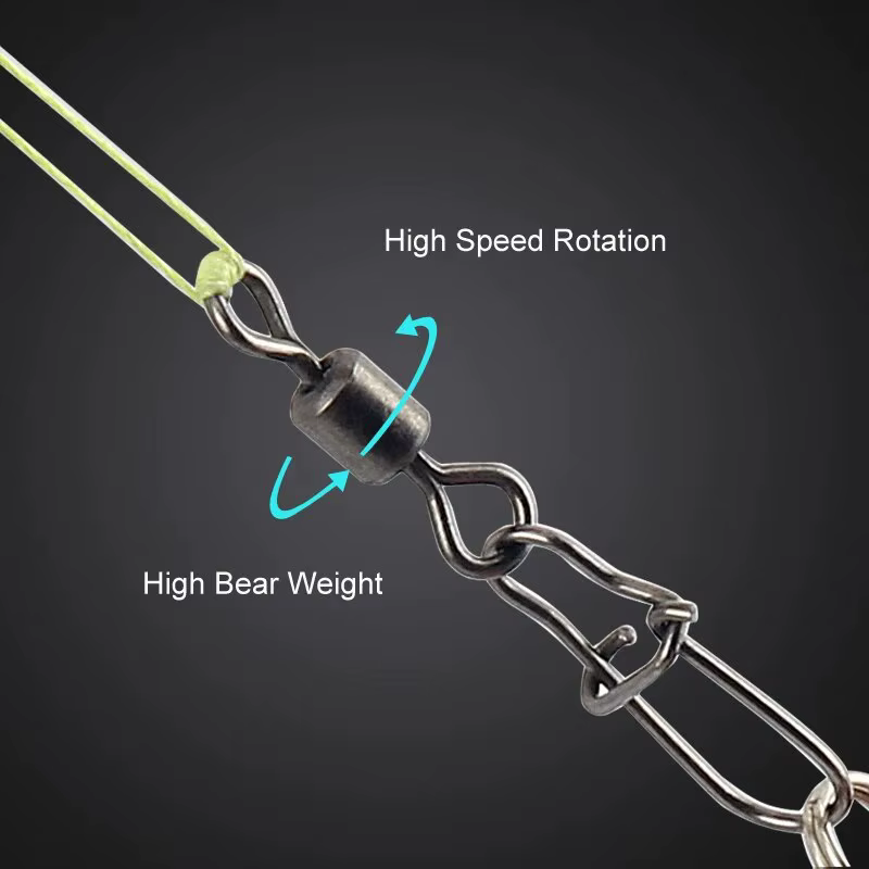 Rodamientos Giratorios Acero Inoxidable – Para Señuelos y Anzuelos - imagen 2