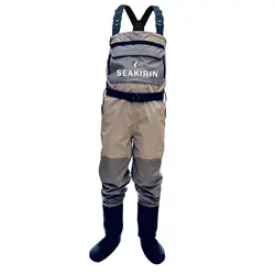 Botas de neopreno impermeables con protector grava para pesca