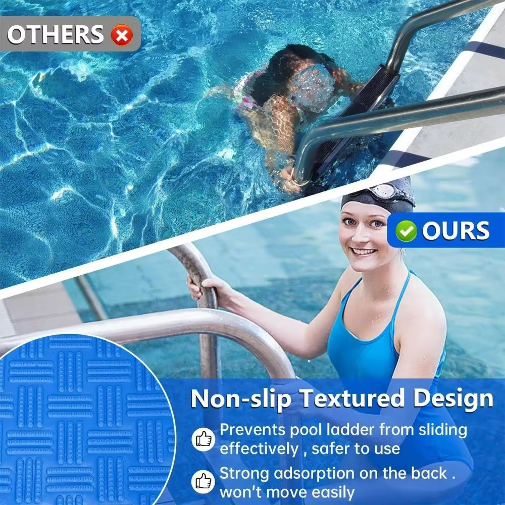 Alfombrilla antideslizante reversible para escalera de piscina - imagen 2
