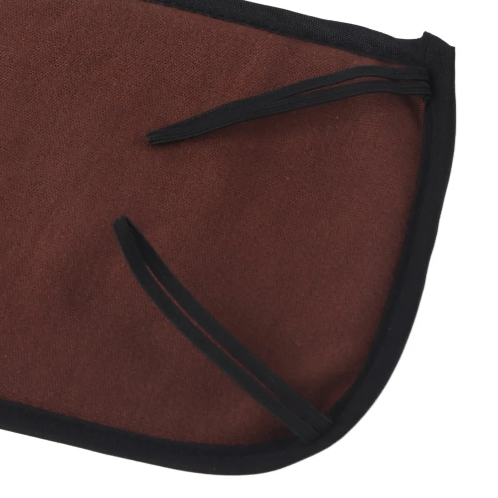 Funda de algodón para violín café/rojo con almohadilla y mentonera - imagen 3