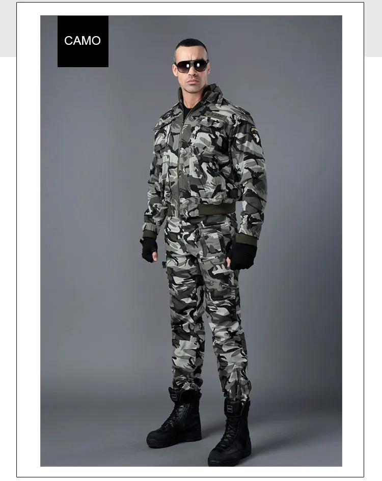 Bolsillos de la chaqueta táctica