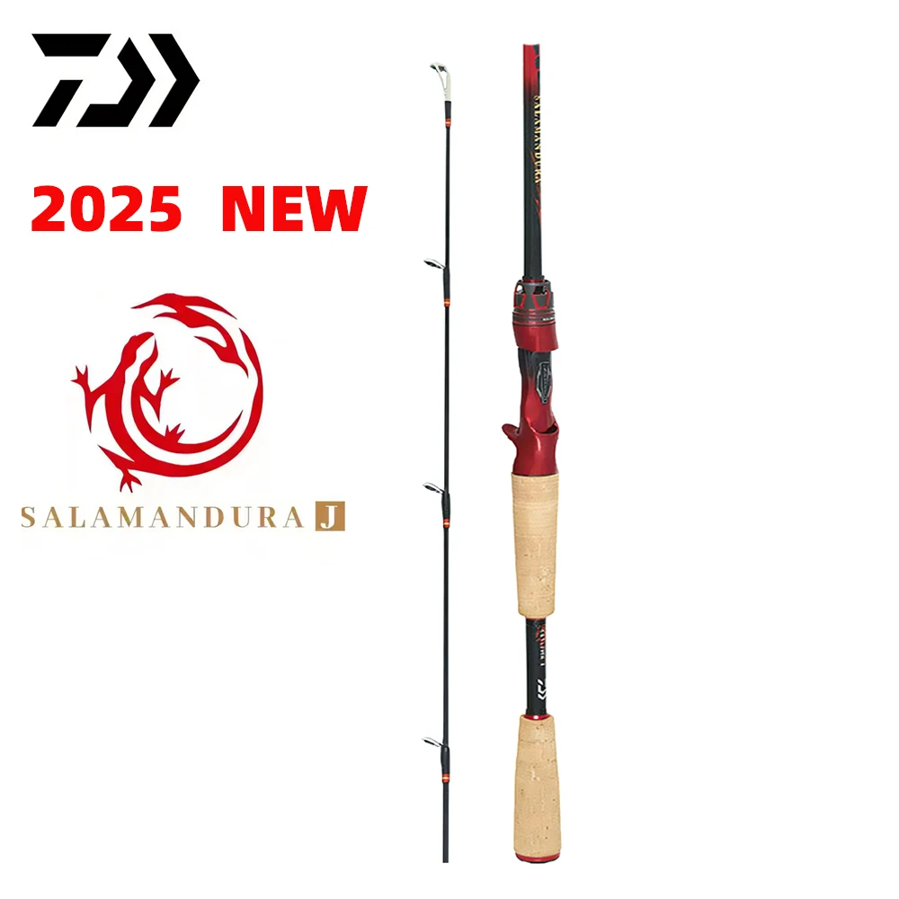 Caña giratoria Daiwa Salamura J 2 secciones fibra de carbono - imagen 2