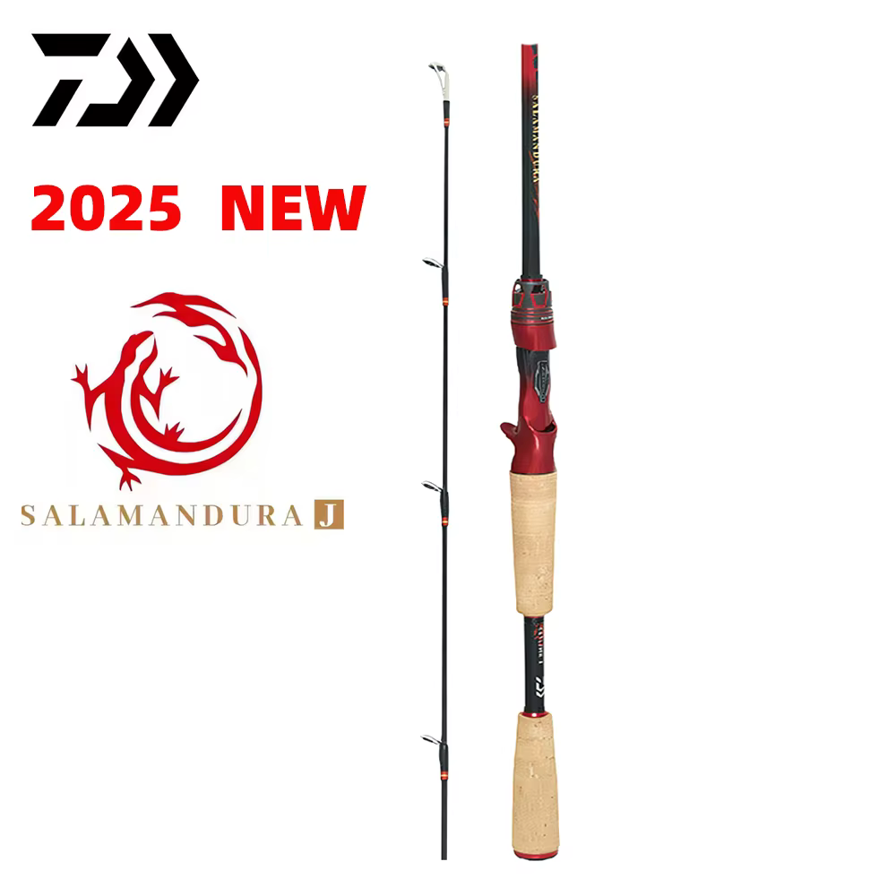 Caña giratoria Daiwa Salamura J 2 secciones fibra de carbono - imagen 2