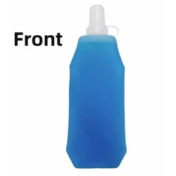 Botella de agua ciclismo a prueba de fugas TPU plegable alto flujo
