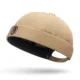 Gorro marinero vintage de algodón ajustable sin borde, unisex