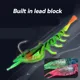 Señuelo Swimbait Bazooka con plomo integrado para lucio y sábalo