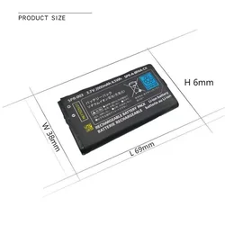 Batería de repuesto litio para 3DS XL/3DS LL con destornillador