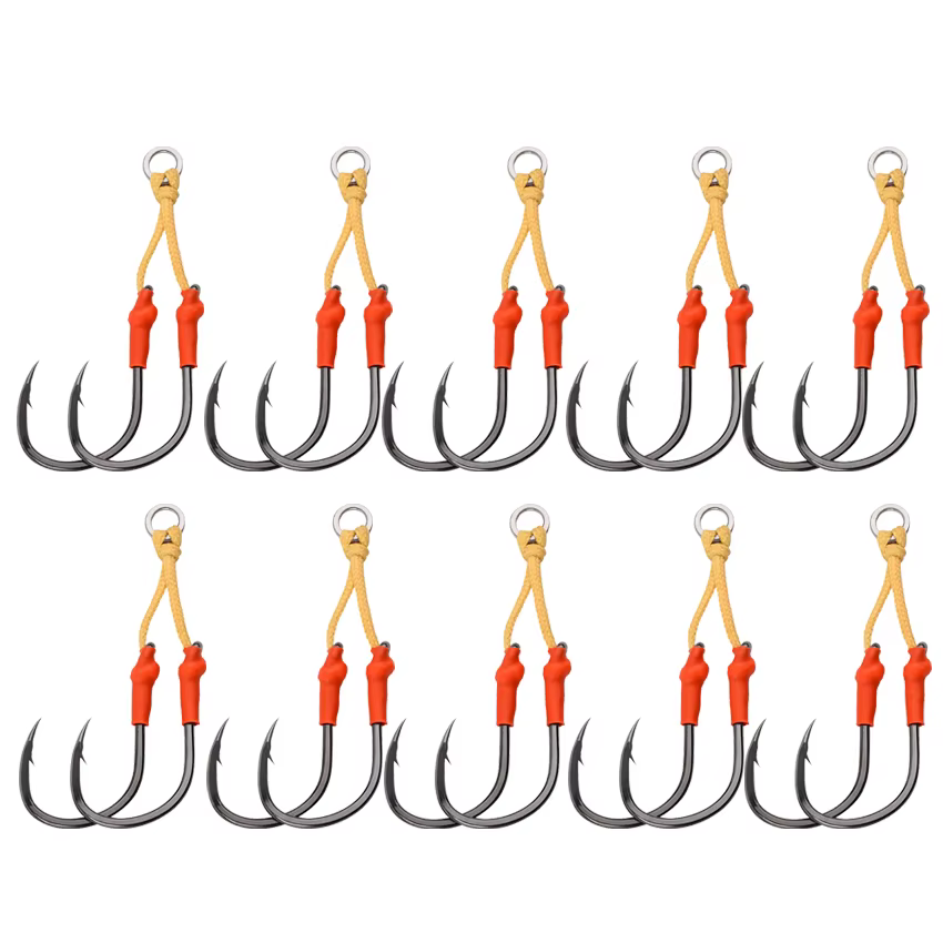 Anzuelos Planos para Jigging Lento – Acero alto carbono con púas - imagen 3