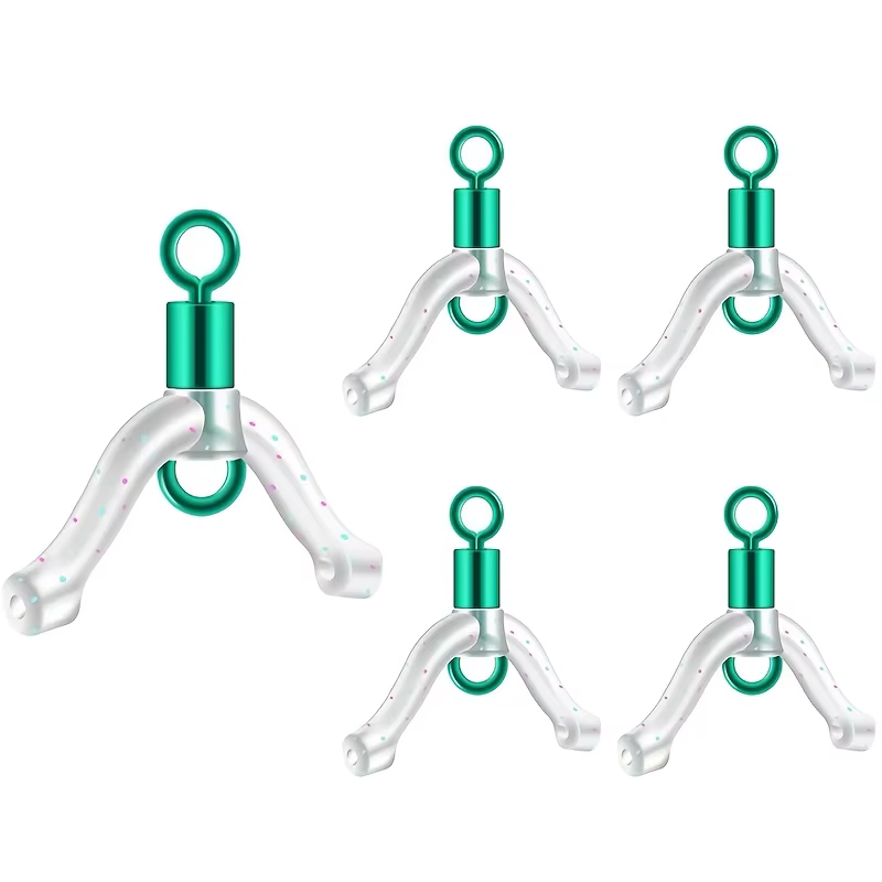 Conectores giratorios en forma de 8 anti-tangle PVC para sedal