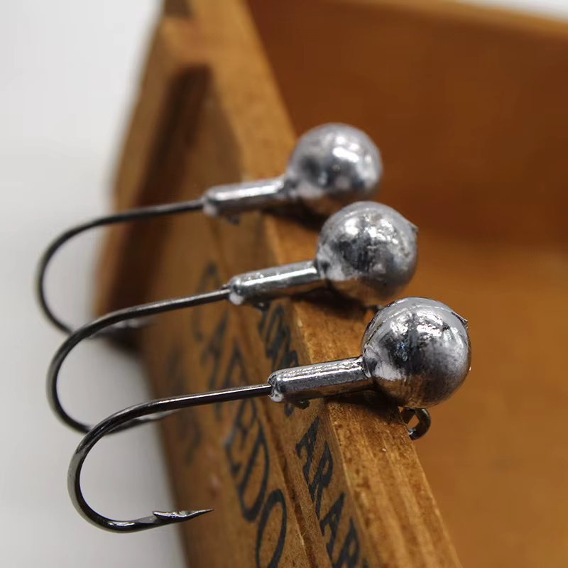 Anzuelos Jig Head con Púas para Vinilo, Pesca Agua Dulce y Salada - imagen 5