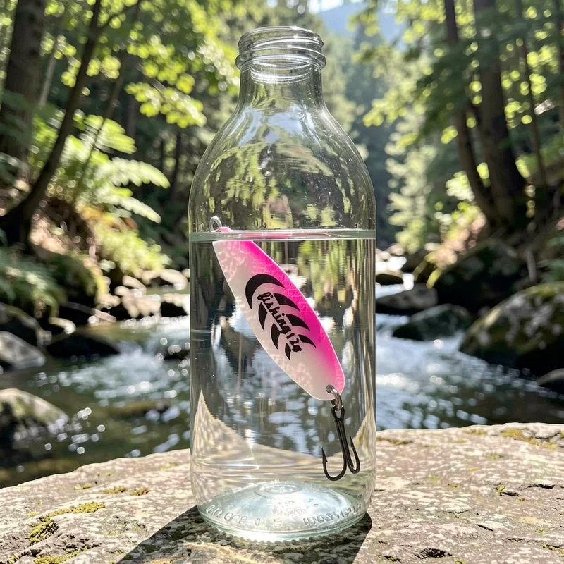 Señuelo Cuchara oscilante de largo alcance para trucha y perca