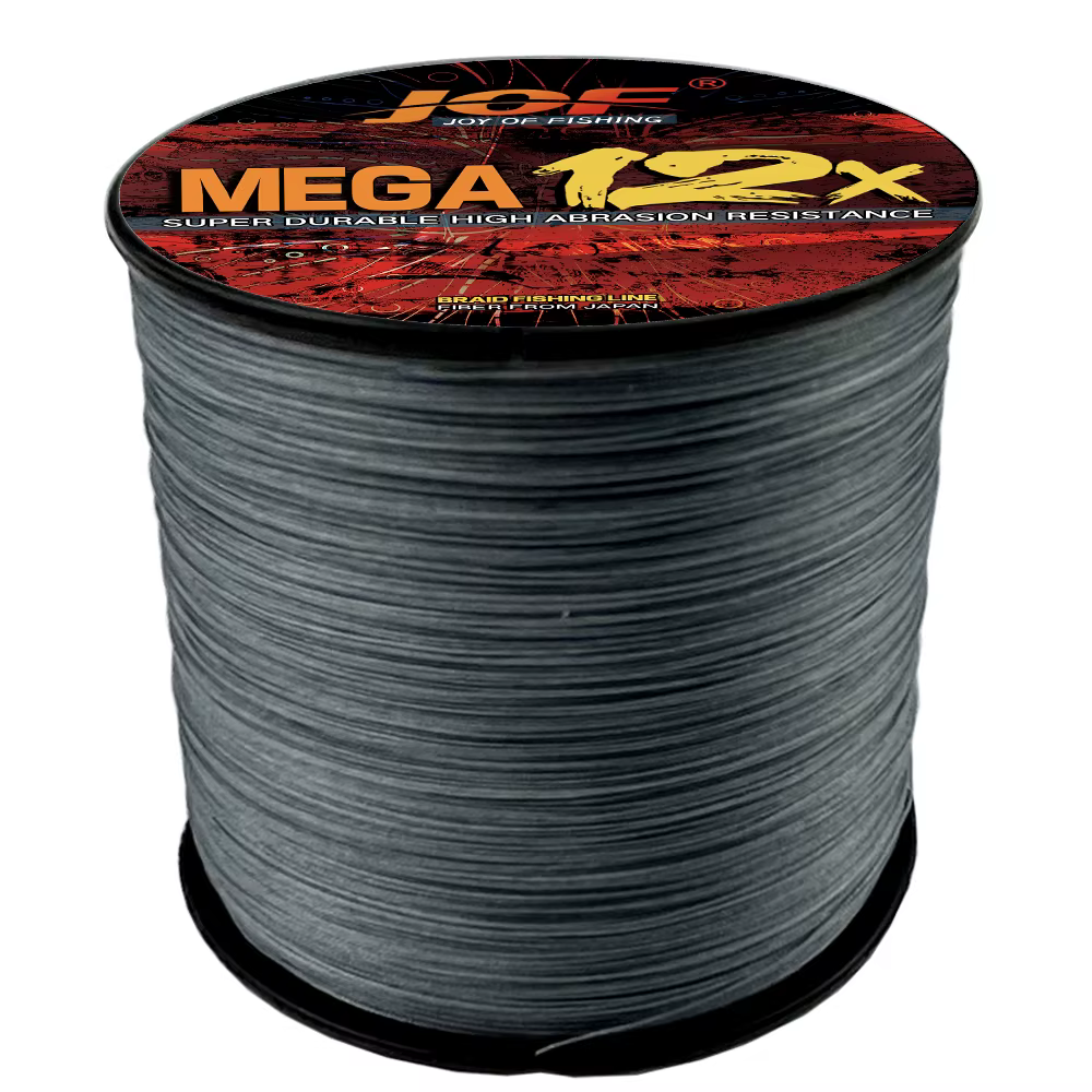 JOF X12 Sedal trenzado PE – Línea resistente multicolor para pesca - imagen 5