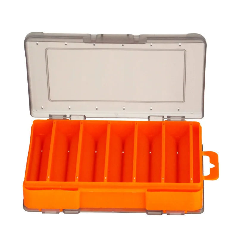Caja de pesca doble cara WEIHE con compartimentos para señuelos - imagen 2