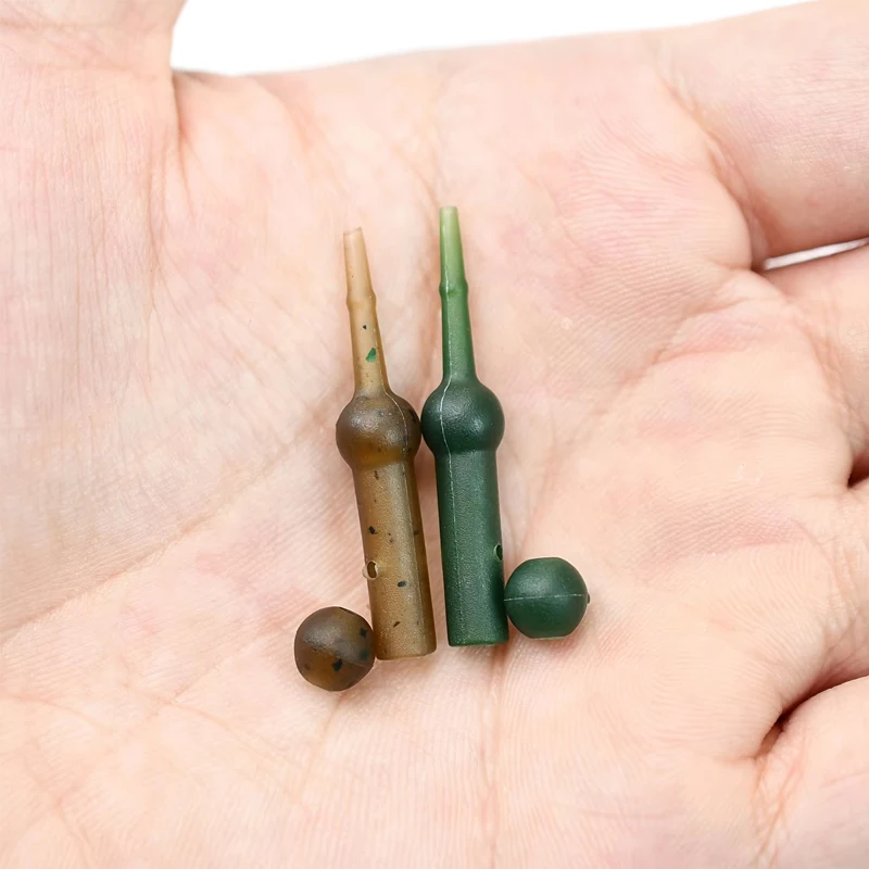 Perlas de goma para carpa con tubo de doble bola para aparejos - imagen 2