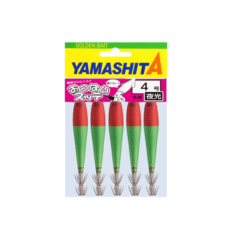 Bazooka Calamar YAMASHITA Flúor 4 – Señuelo para Pesca Nocturna