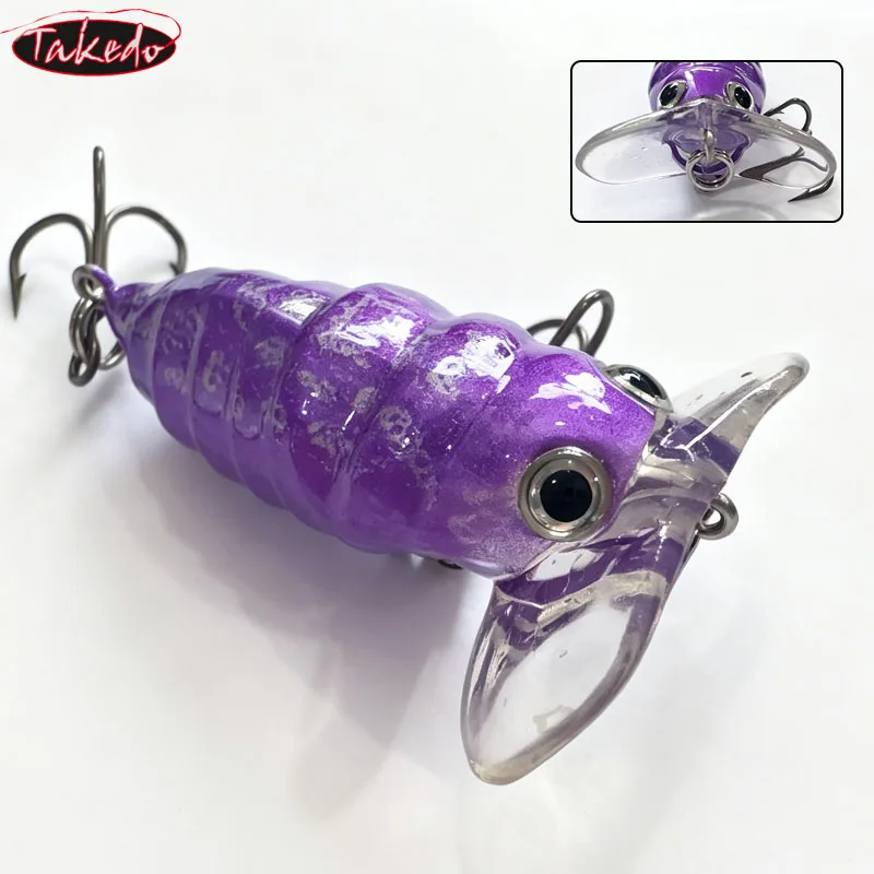 TAKEDO RL11 Señuelo de superficie crankbait wobbler para carpa - imagen 5
