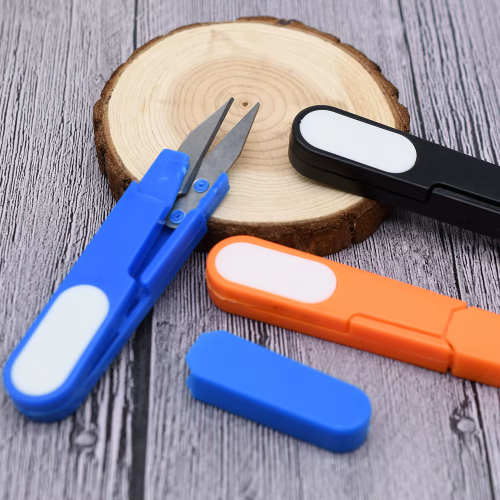 MNFT-Mini tijeras portátiles en forma U para pesca - imagen 3