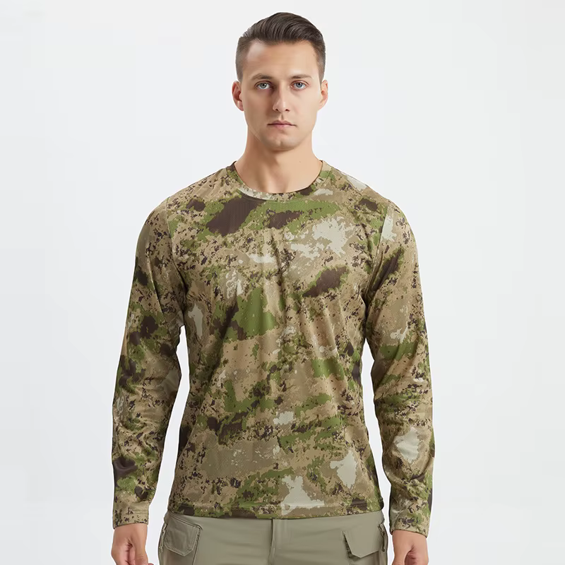 AFT01 Camiseta de pesca táctica manga larga secado rápido - imagen 3