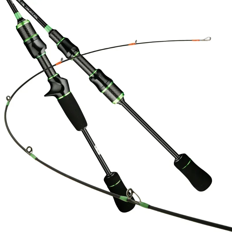 Caña spinning ultraligera carbono 2-8g – Giratoria UL para señuelo - imagen 3