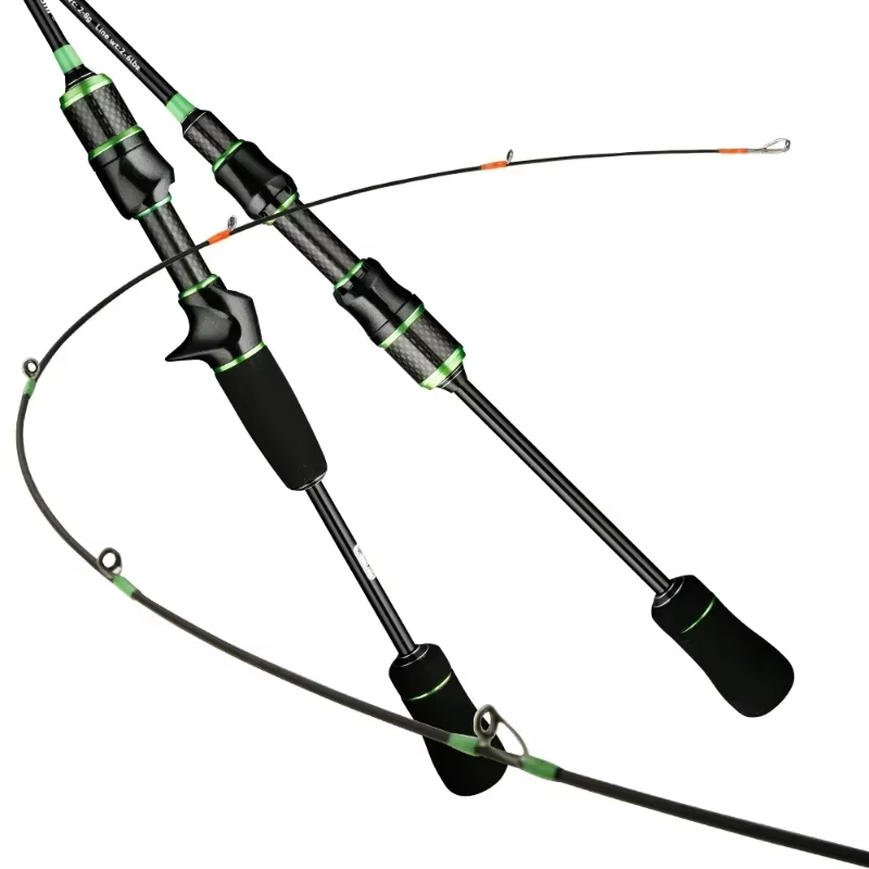 Caña spinning ultraligera carbono 2-8g – Giratoria UL para señuelo - imagen 3