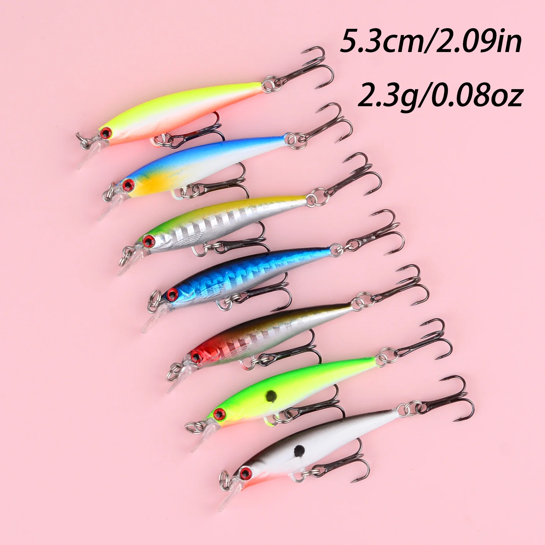Señuelo Minnow hundible tipo swimbait para lucio y lubina - imagen 4