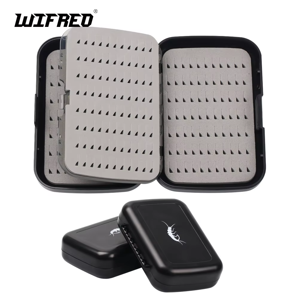 Wifreo Caja de Moscas Impermeable para Trucha y Lubina