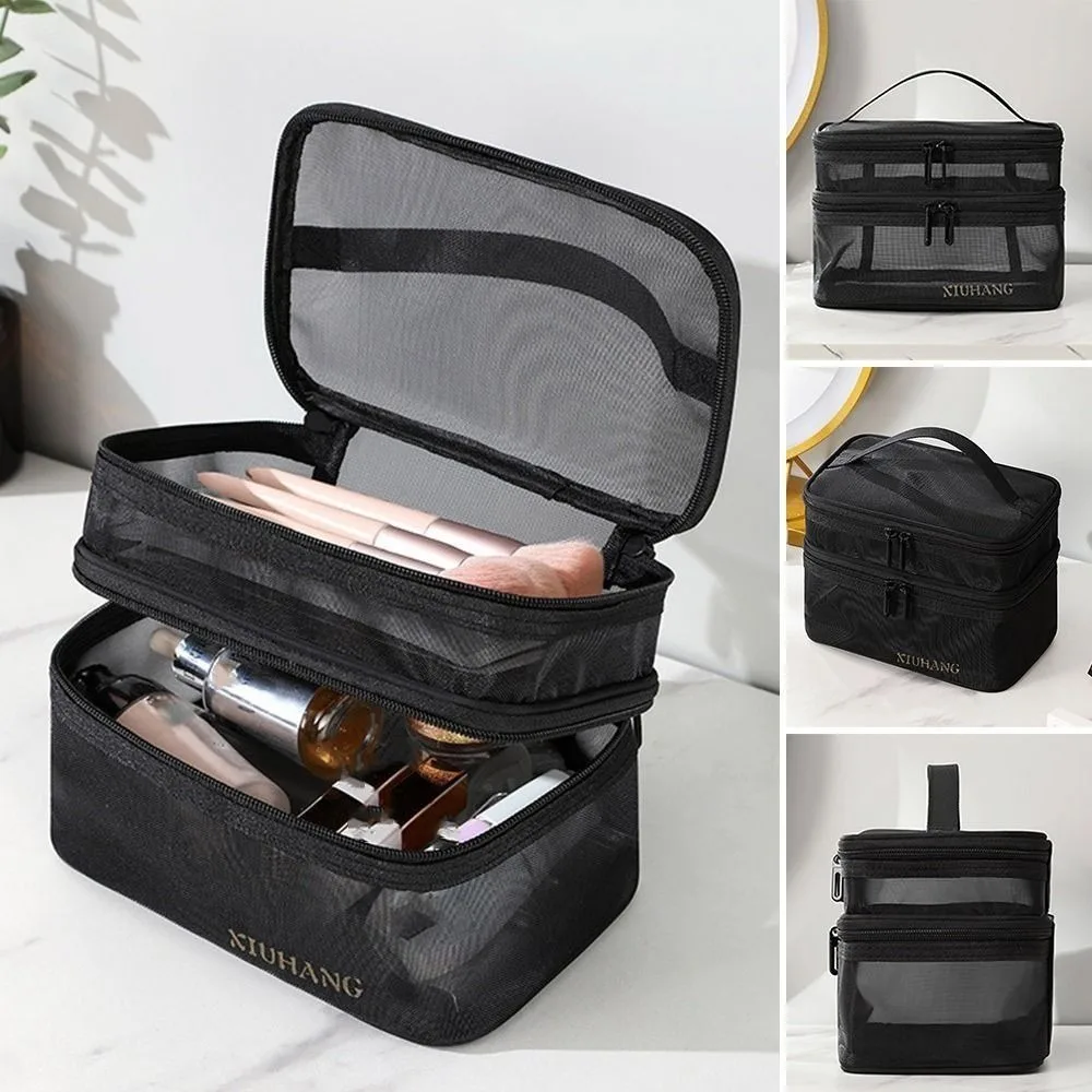 Neceser de viaje de nailon con doble capa - imagen 5