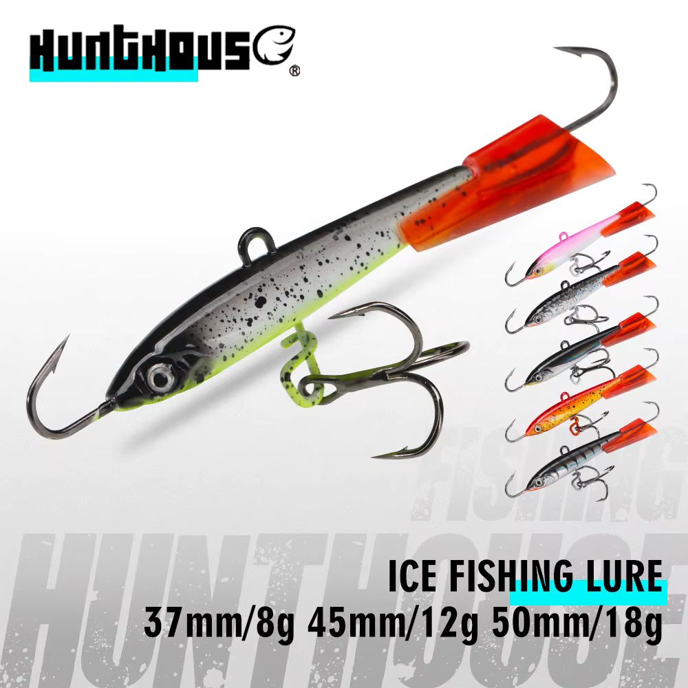 Hunthouse Señuelo pesca hielo invierno duro hundido para lucio trucha
