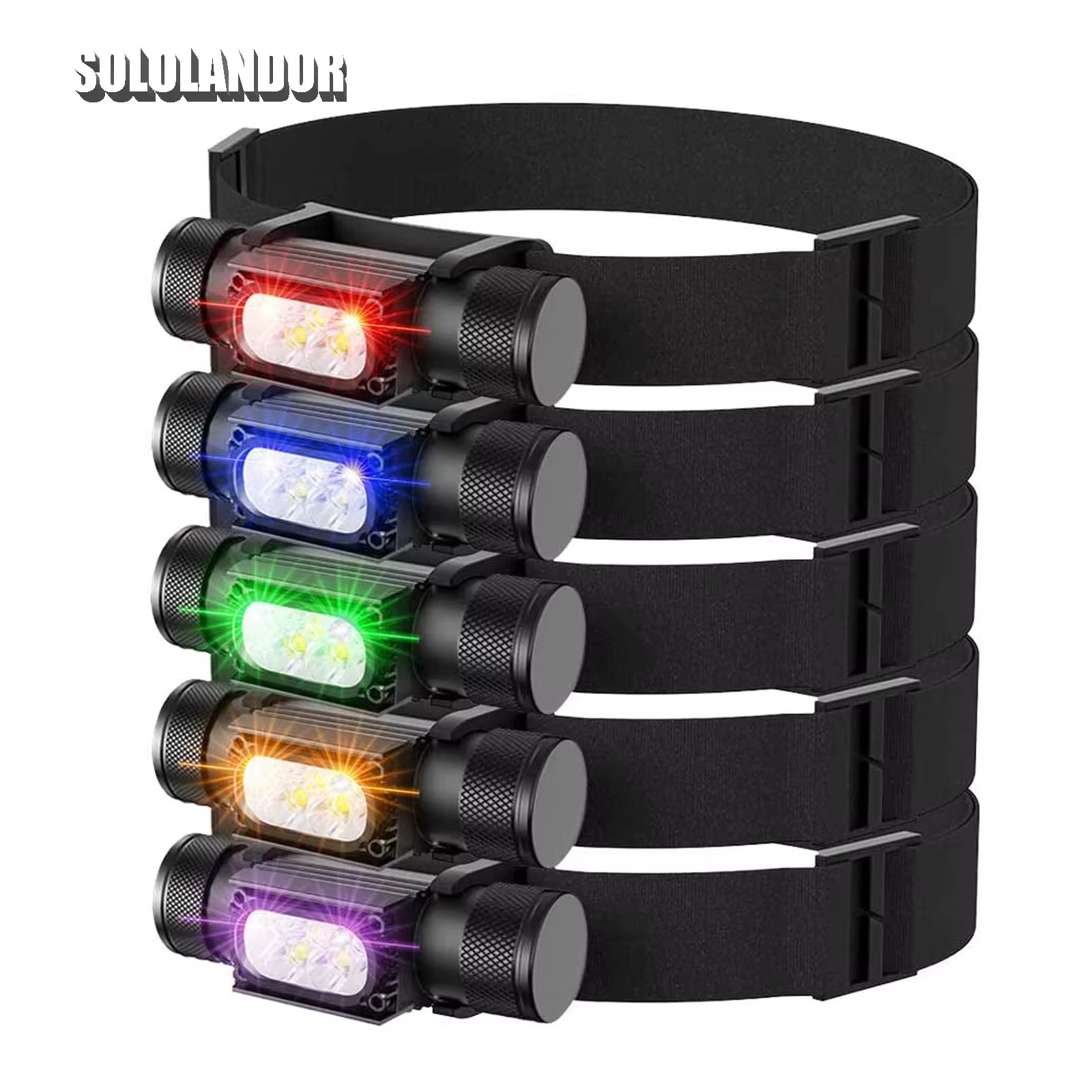 Mini Faro LED H05B para pesca nocturna