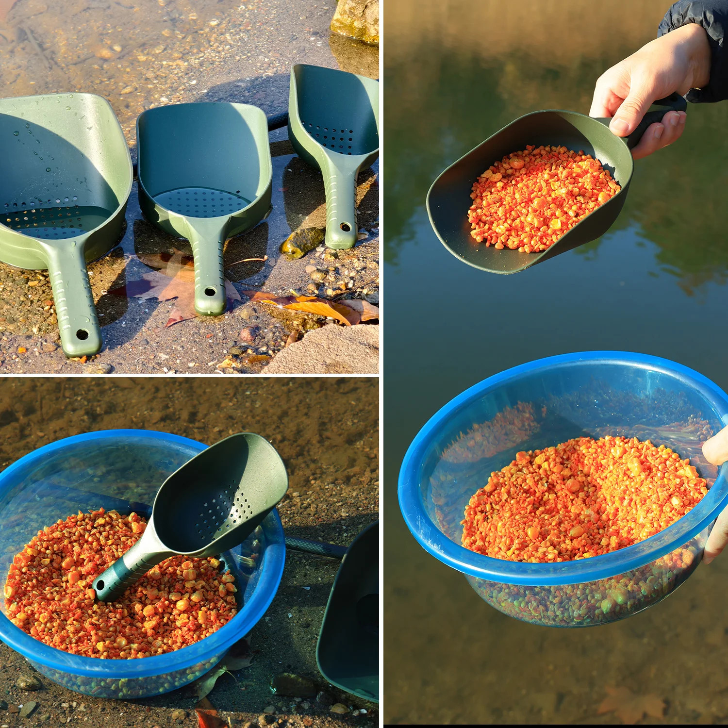 Sougayilang Cuchara de lanzamiento para carpa con herramienta de cebo - imagen 2